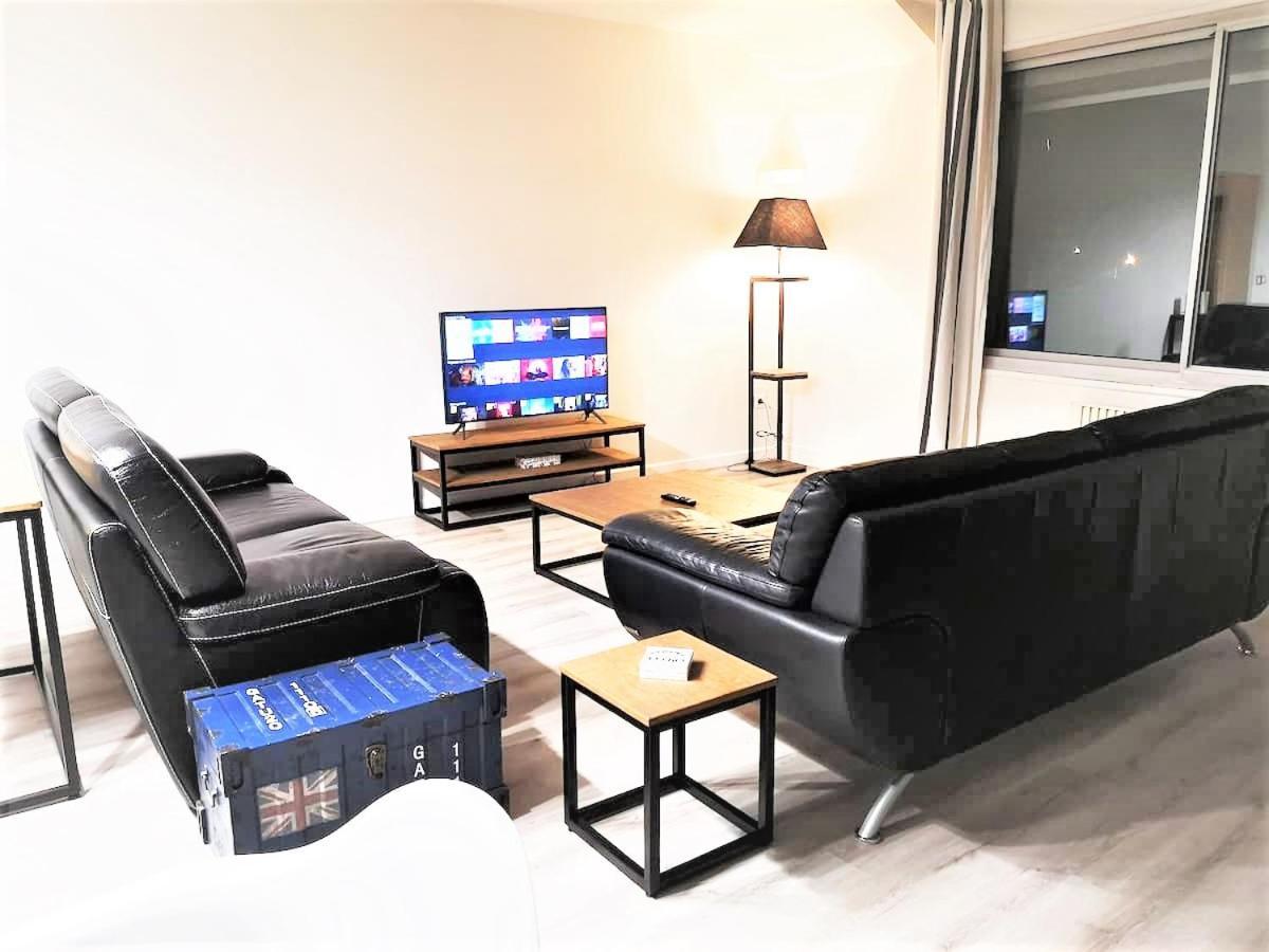 Greyhound - Grand Appartement Centre-Ville Soissons Exteriör bild